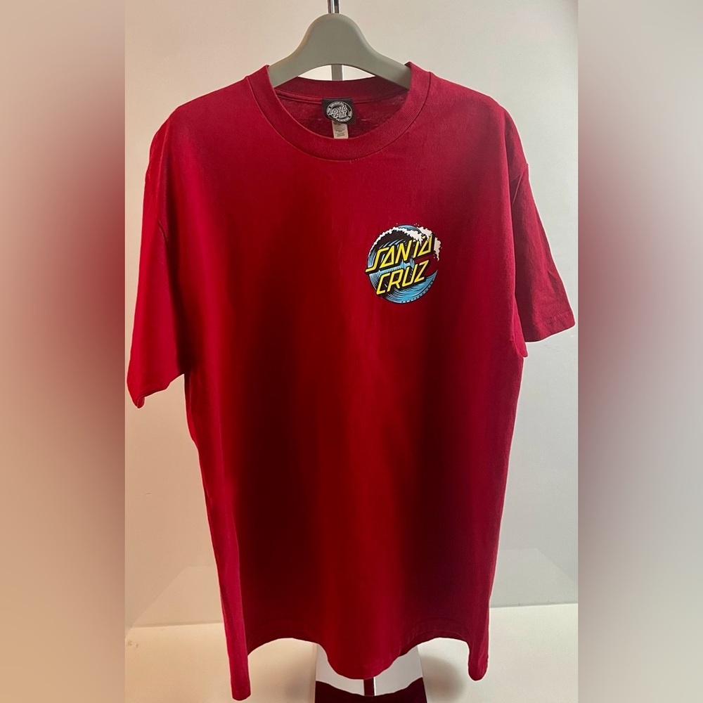 Santa Cruz Skateboard Wave Dot T-shirt